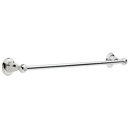 Latestluxury 24 in. Porter Towel Bar; Polished Chrome LA928190